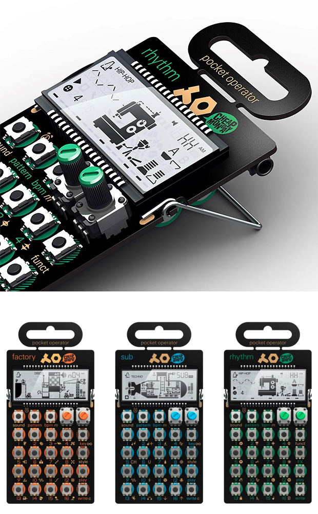 Cheap Monday “Pocket Operators” Micro Synthesizers