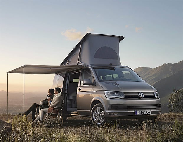 Van camping car top volkswagen