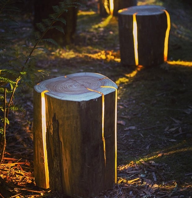 Stump – The Cracked Log Table/Stool