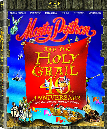 Monty Python and the Holy Grail 40th Anniversary Edition Blu-ray