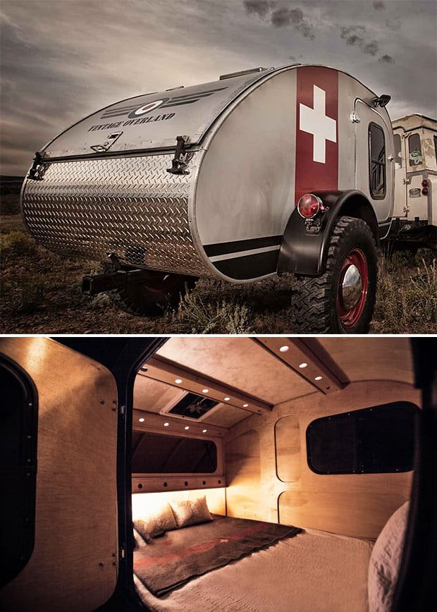 Vintage Overland Teardrop Trailers