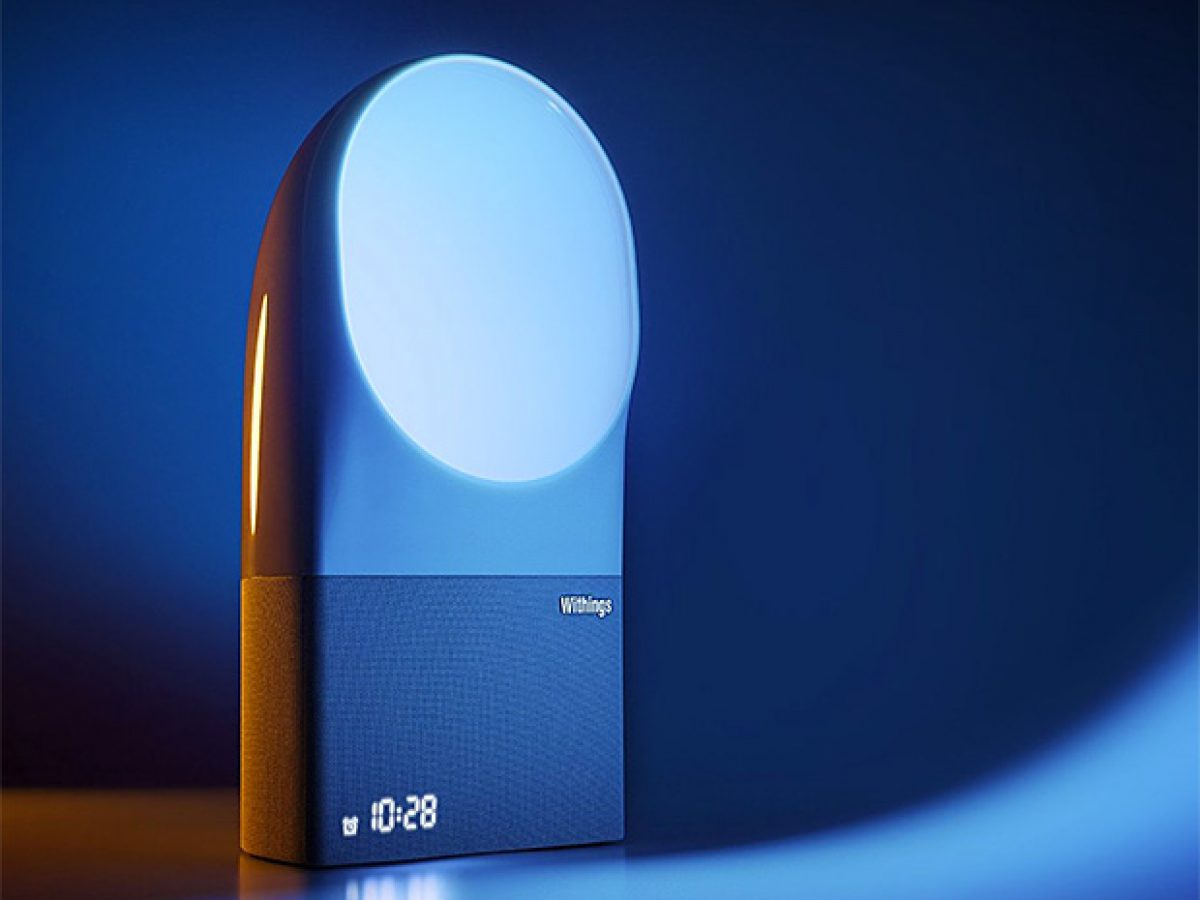 Withings Aura Connected Alarm Clock With Wake Up Light Sound System Werd Com