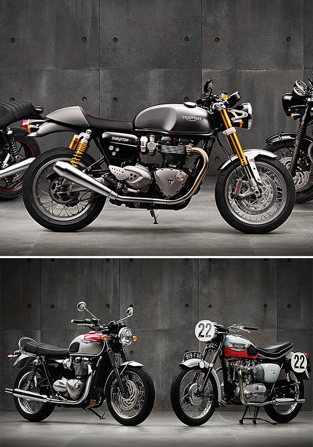 2016 Triumph Bonneville Range