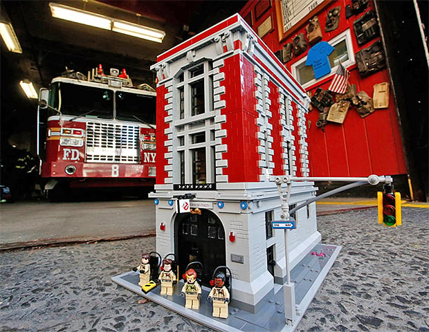 Lego Ghostbusters Firehouse HQ