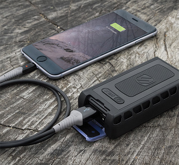 Scosche goBAT 6000 Rugged Portable Backup Battery