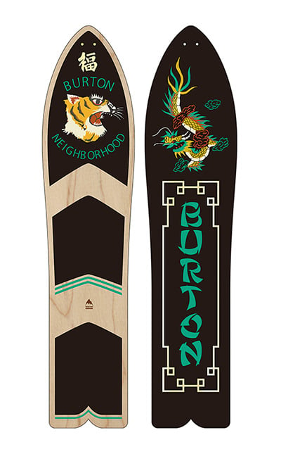 Burton x Neighborhood Throwback Snowboard