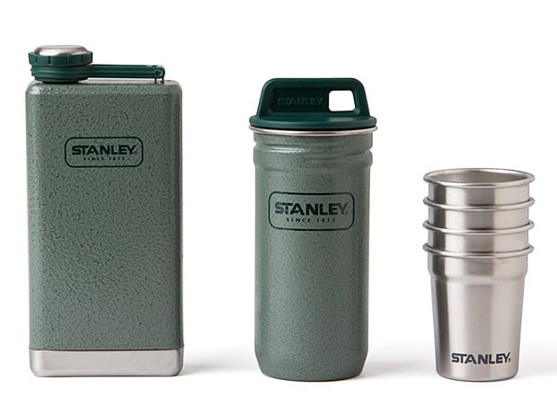 Stanley Stainless Steel Shots + Flask Gift Set