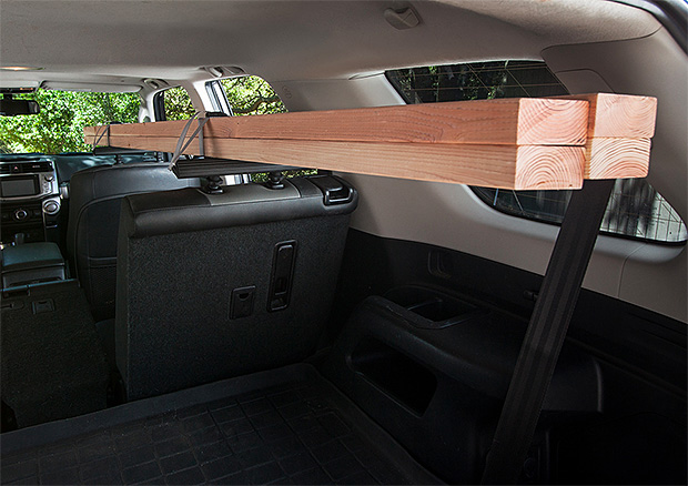 SeatRack Interior Cargo Rack