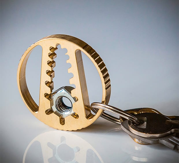 FutureRelic Pocket Tool Keychain Wrench