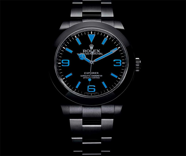 Rolex Oyster Perpetual Explorer With Chromalight Display