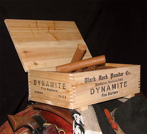 Black Rock Powder Company Dynamite Fire Starters