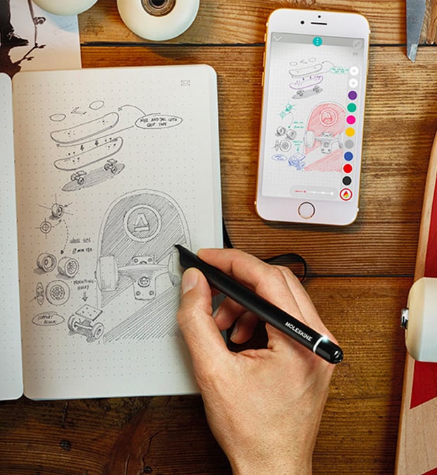 Moleskin smart writing discount