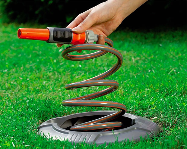 Gardena In-Ground Spiral Hose Box