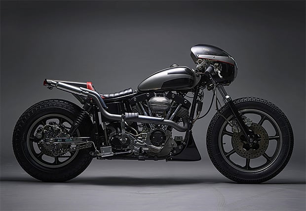 Jamesville’s Harley FX Shovelhead Cafe Racer