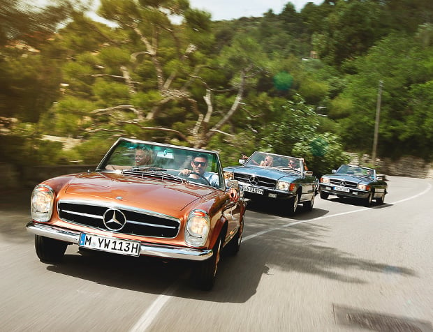 Mercedes-Benz Classic Car Travel