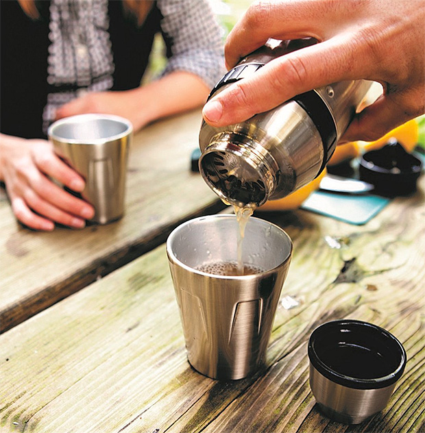 Stanley Happy Hour Shaker and Four Cups