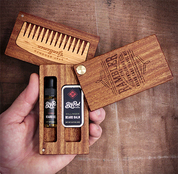 Big Red Beard Combs Rambler