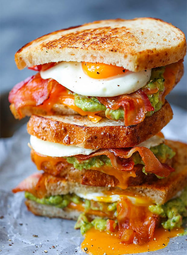 Guacamole Breakfast Sandwich