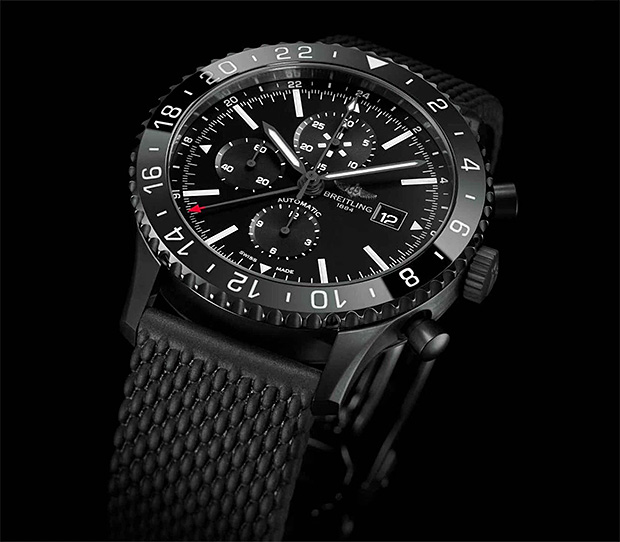 Breitling Chronoliner Blacksteel