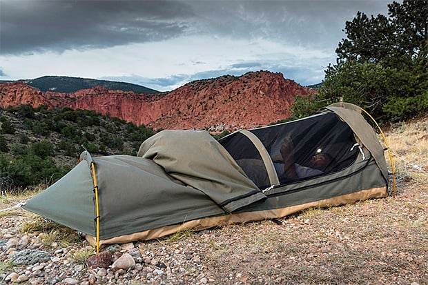 Kodiak Canvas 1-Person Canvas Swag Tent