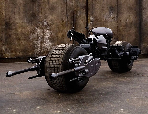 The Dark Knight’s Batpod up for Auction