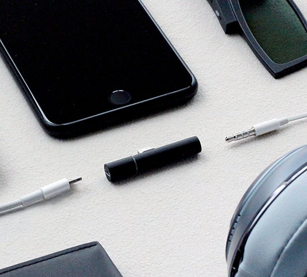 The Auxillite iPhone 7 Headphone Dongle WERD