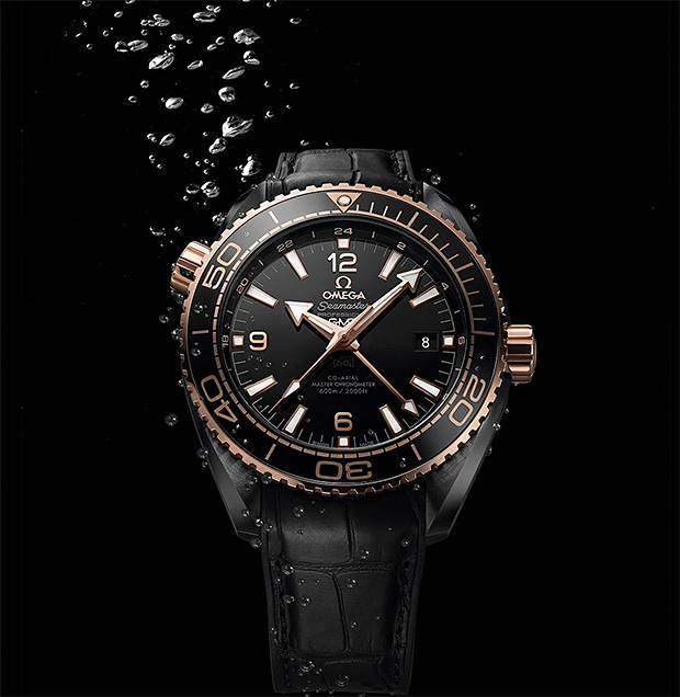 Omega Seamaster Planet Ocean Deep Black Collection