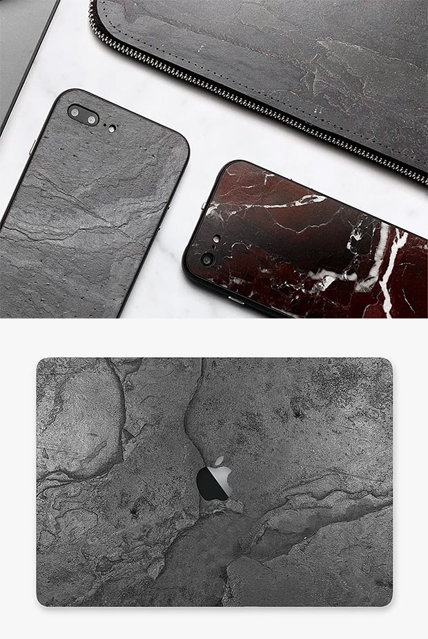 ROXXLYN Tech Cases Crafted From Marble, Slate and Quartzite