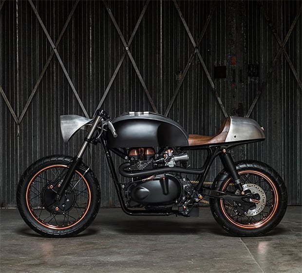 UYC Triumph Thruxton by Death Machines of London