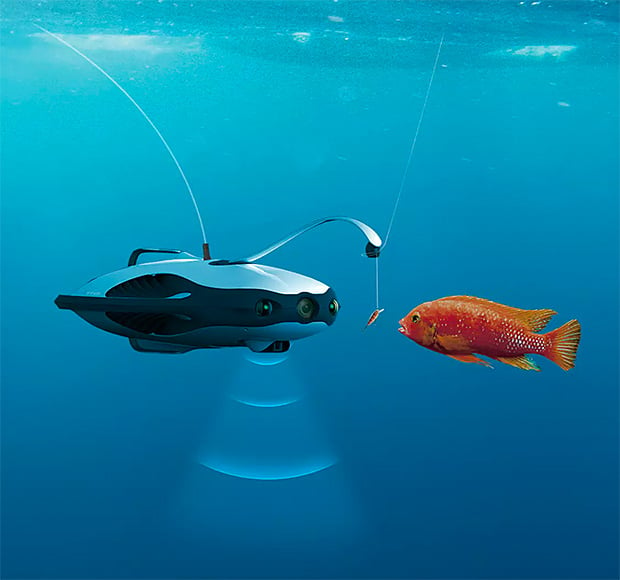 PowerRay Fishfinder Underwater Drone