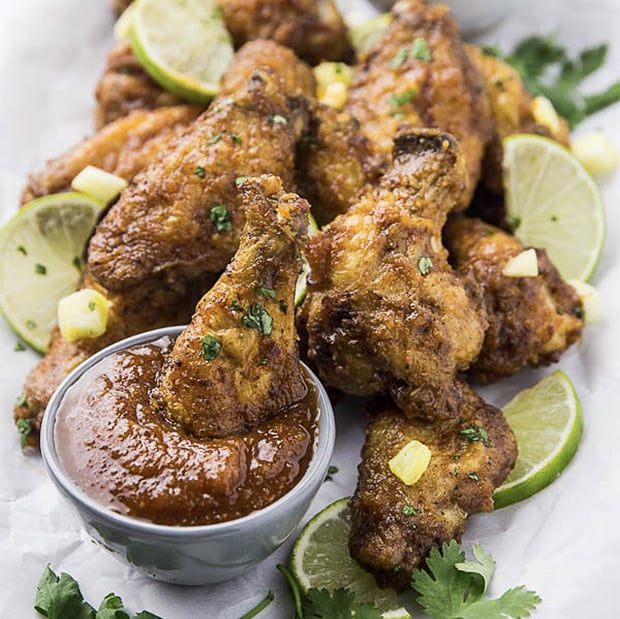 Baked Crispy Cajun Chicken Wings