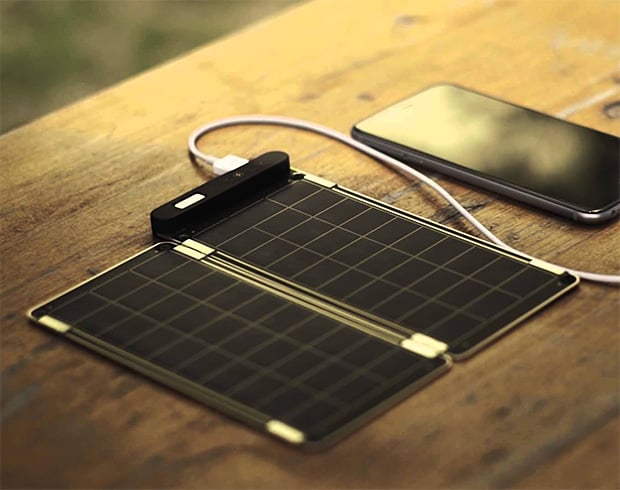 Solar Paper is a Lightweight and Expandable Solar Charger