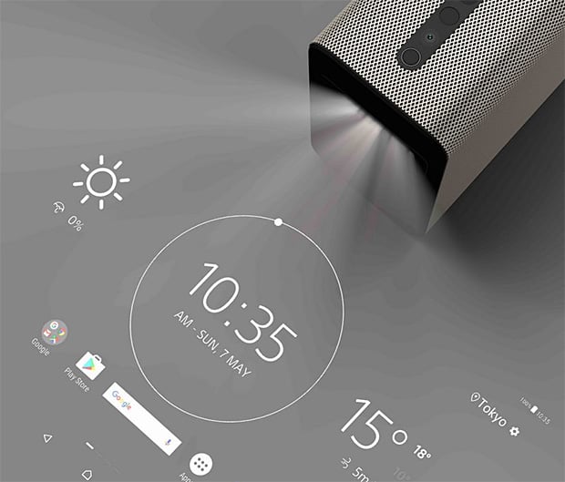 Watch, Play & Interact with The Xperia Touch Home Projector