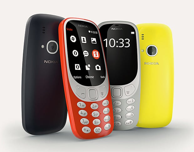 In a Nod to Nostalgia, Nokia Brings Back Their Iconic 3310 Phone with Some Modern Updates