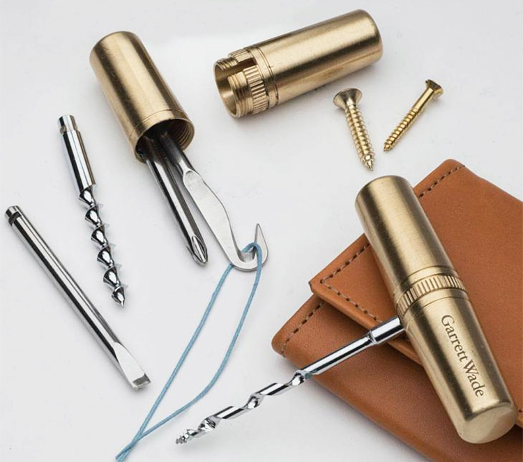This Pocket-Size Brass Multi-Tool is a Slim & Versatile Piece of EDC Gear This Pocket-Size Brass Multi-Tool is a Slim & Versatile Piece of EDC Gear at werd.com