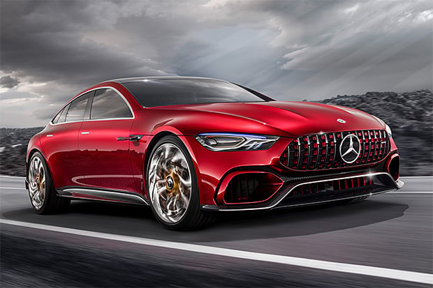 Believe It: The Mercedes AMG GT Concept is a Hybrid With 805 Horsepower