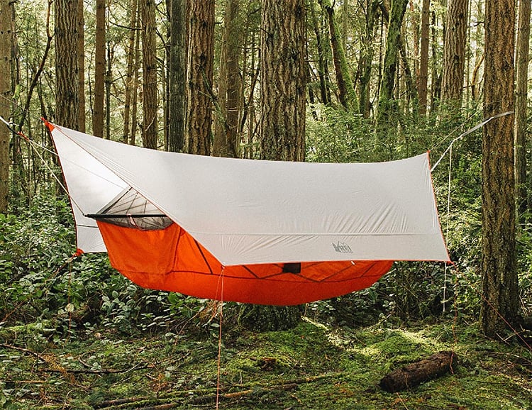 The Quarter Dome Air from REI is a Tent That Hangs in the Trees