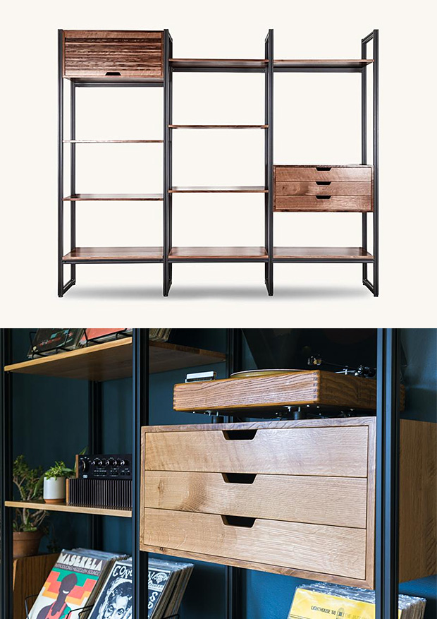 The Tekio Modular Shelving System From Tanner Goods Is Elegant, Adaptable, & American-Made