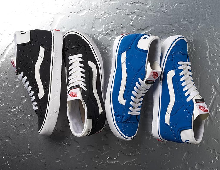 Waterproof, Weatherproof Vans Classics Made With High-Tech Schoeller Fabrication