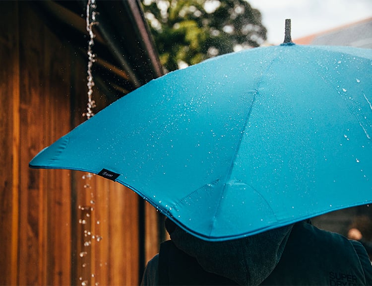 Blunt Umbrellas are Wind-Tunnel Tested & Approved