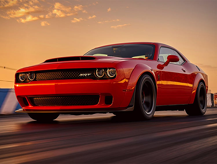 The Dodge Challenger SRT Demon Makes Other Muscle Cars Look Weak