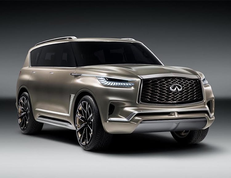 Infiniti’s New QX80 Monograph is a Jumbo SUV with a Floating Roof