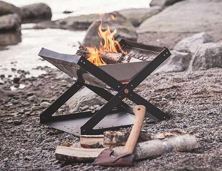 This Portable Firepit Brings the Heat Without Breaking the Rules