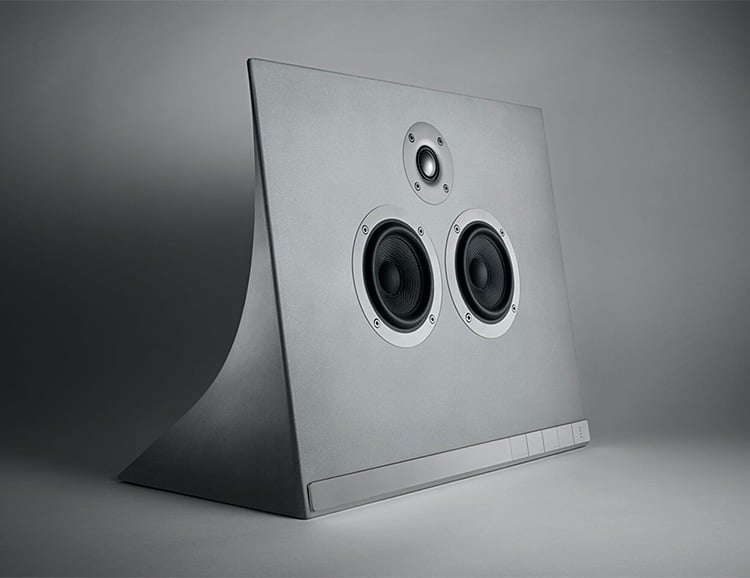 This Concrete MA770 Speaker from Master & Dynamic Really Rocks