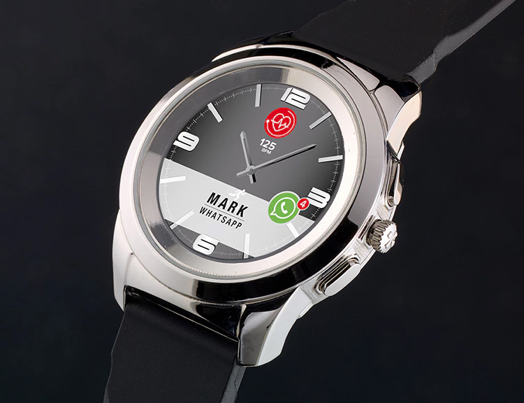 The ZeTime Smartwatch Blends Analog Style with Tech Function