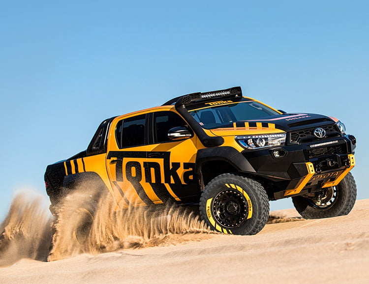 The Toyota HiLux Tonka Concept is a Real-Life Toy Truck