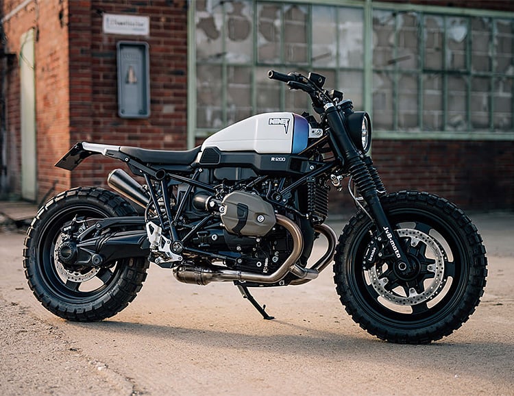 A Custom BMW R nineT Scrambler by JvB-Moto