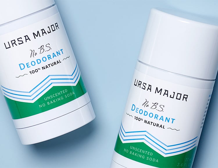 No BS Deodorant from Ursa Major is 100% Naturally Derived