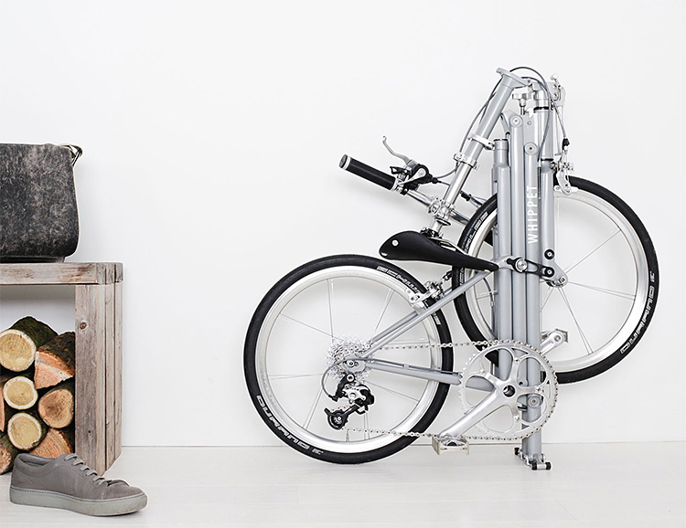 A Stylish, Compact, Foldable Cruiser: The Whippet Bike