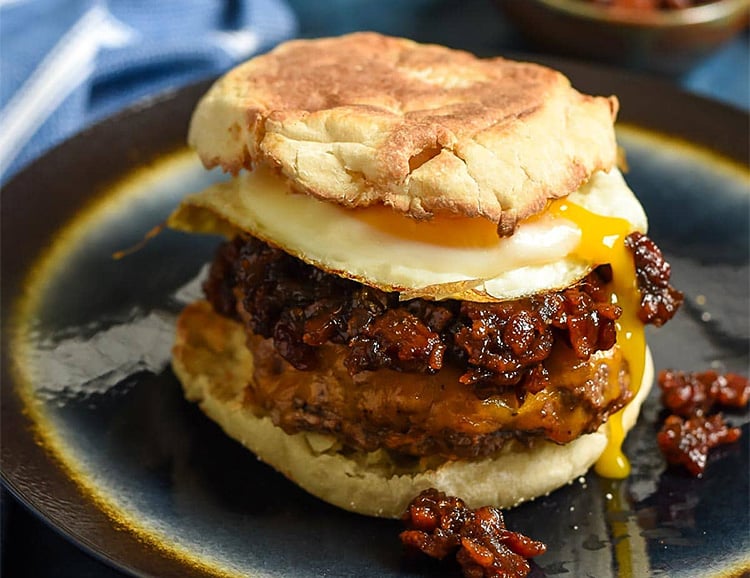 Build Your Own Ultimate Breakfast Burger